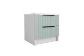 ЛАВИС ТД 400.1 Тумба (белый/зеленый софт/ручка черная) | подробнее ЛАВИС ТД 400.1 Тумба (белый/зеленый софт/ручка черная) | фото